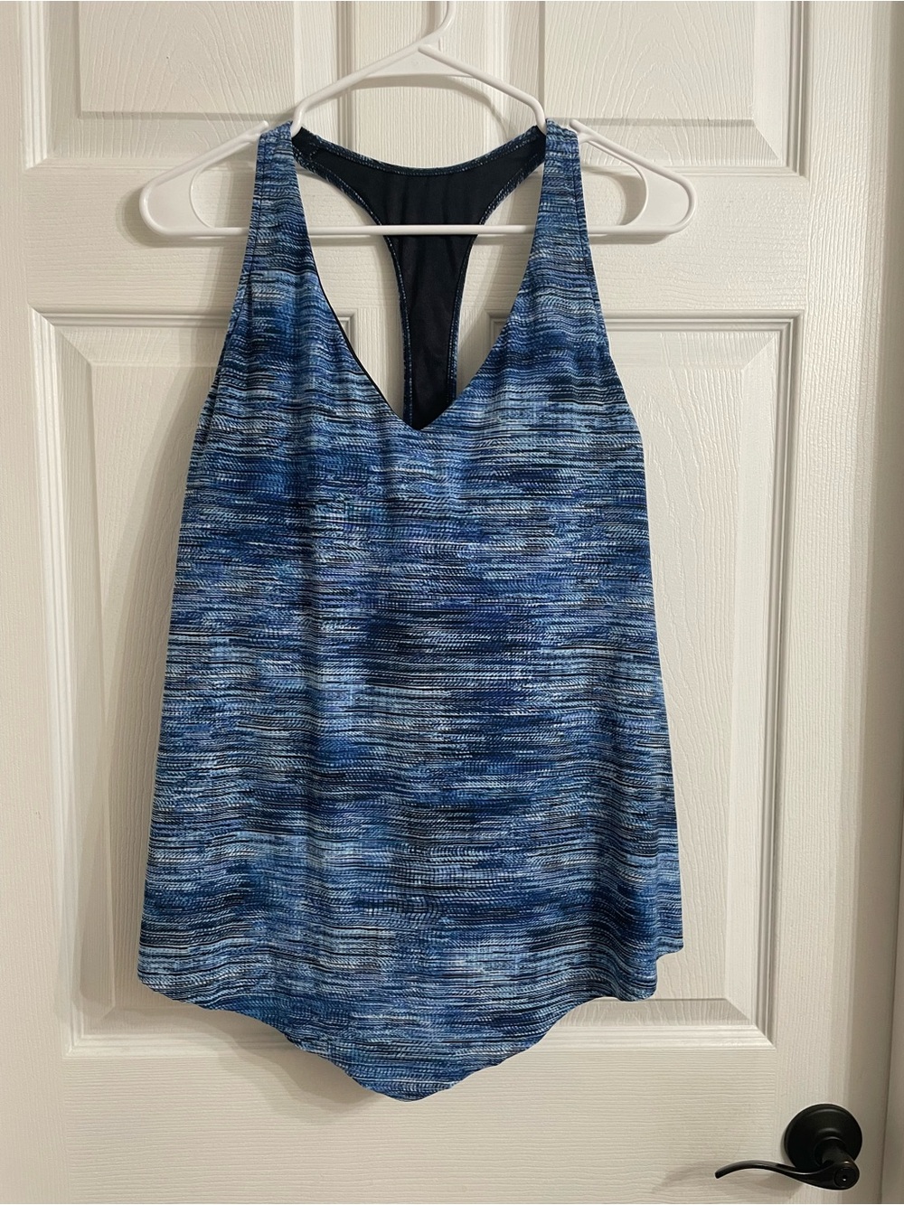 Magicsuit Light Blue Space-Dye Tank Top Tankini